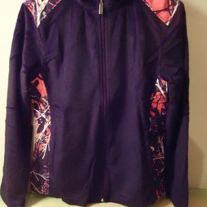 Moon Shine Camo Muddy girl fleece jacket small New